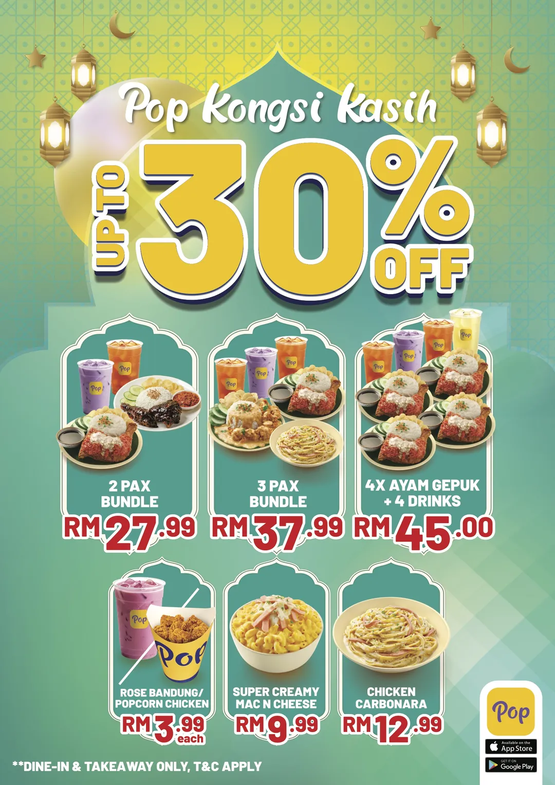 Pop Meals Ramadan Deals - Up to 30% Off